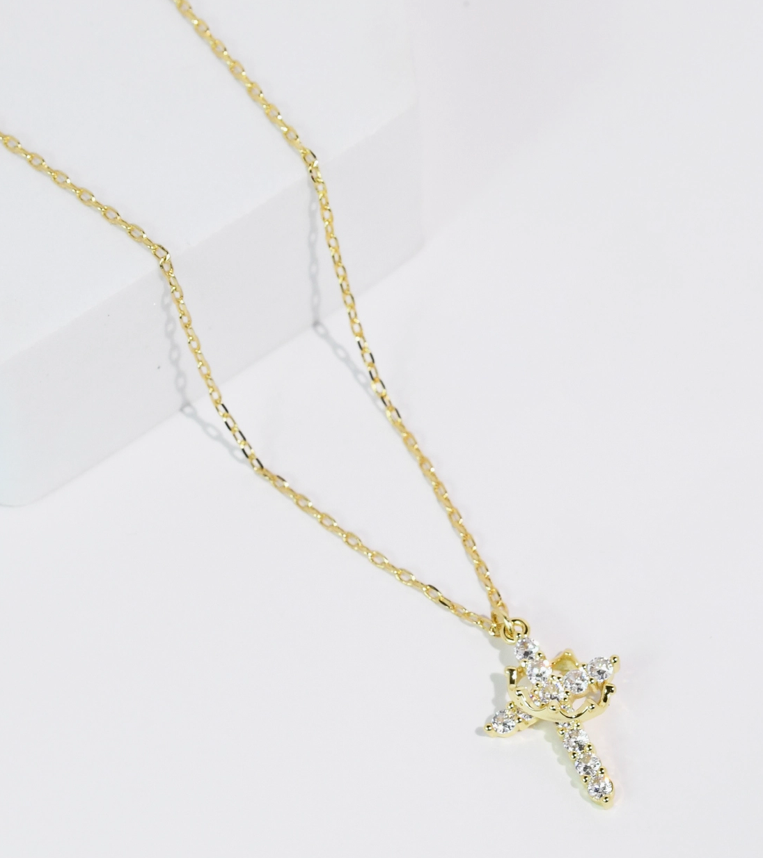 Royal Faith Cross Necklace