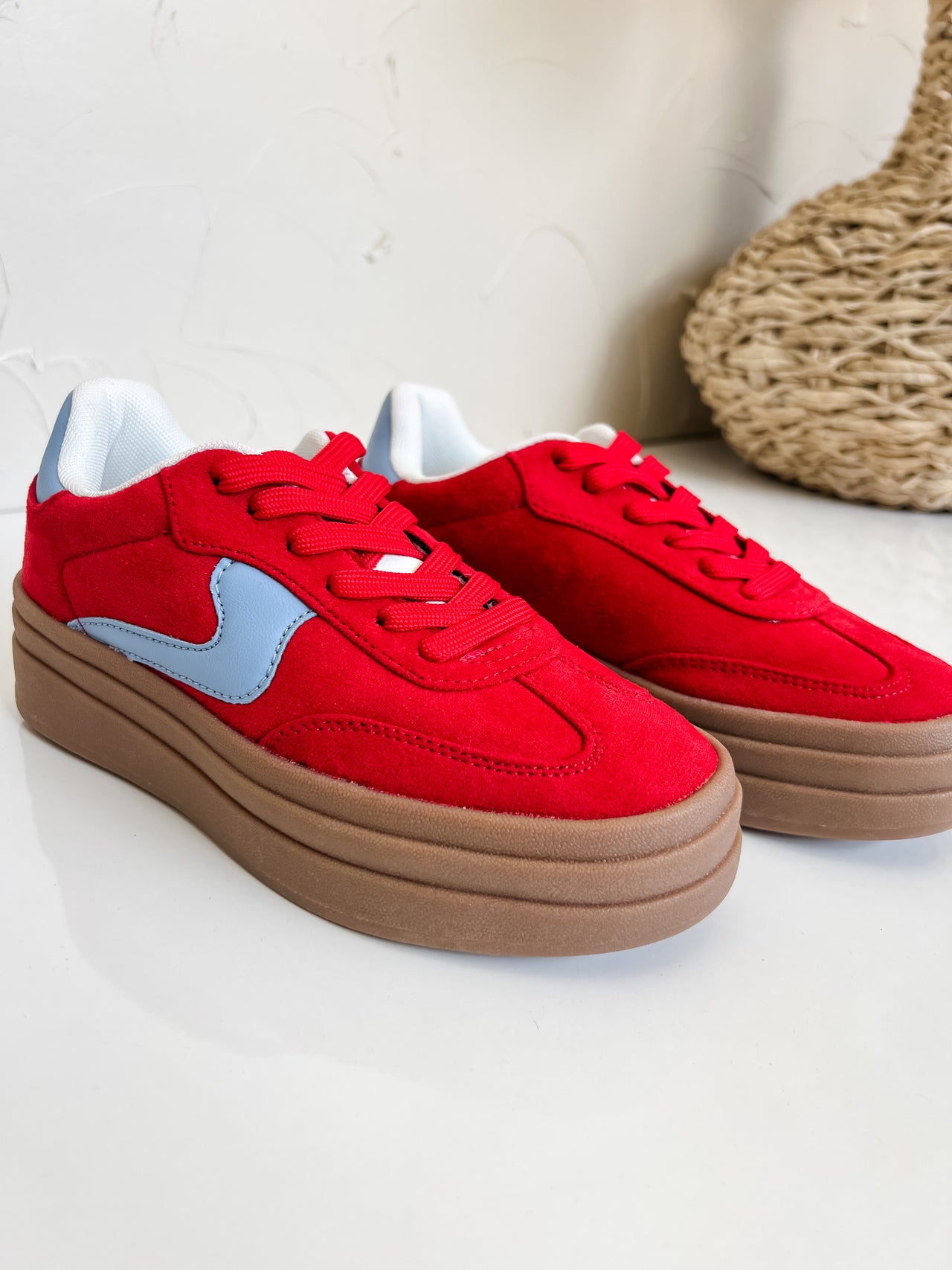 Shelby Sneaker- Red