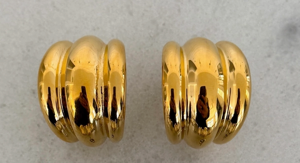 {CP} Bella Hoops- Gold