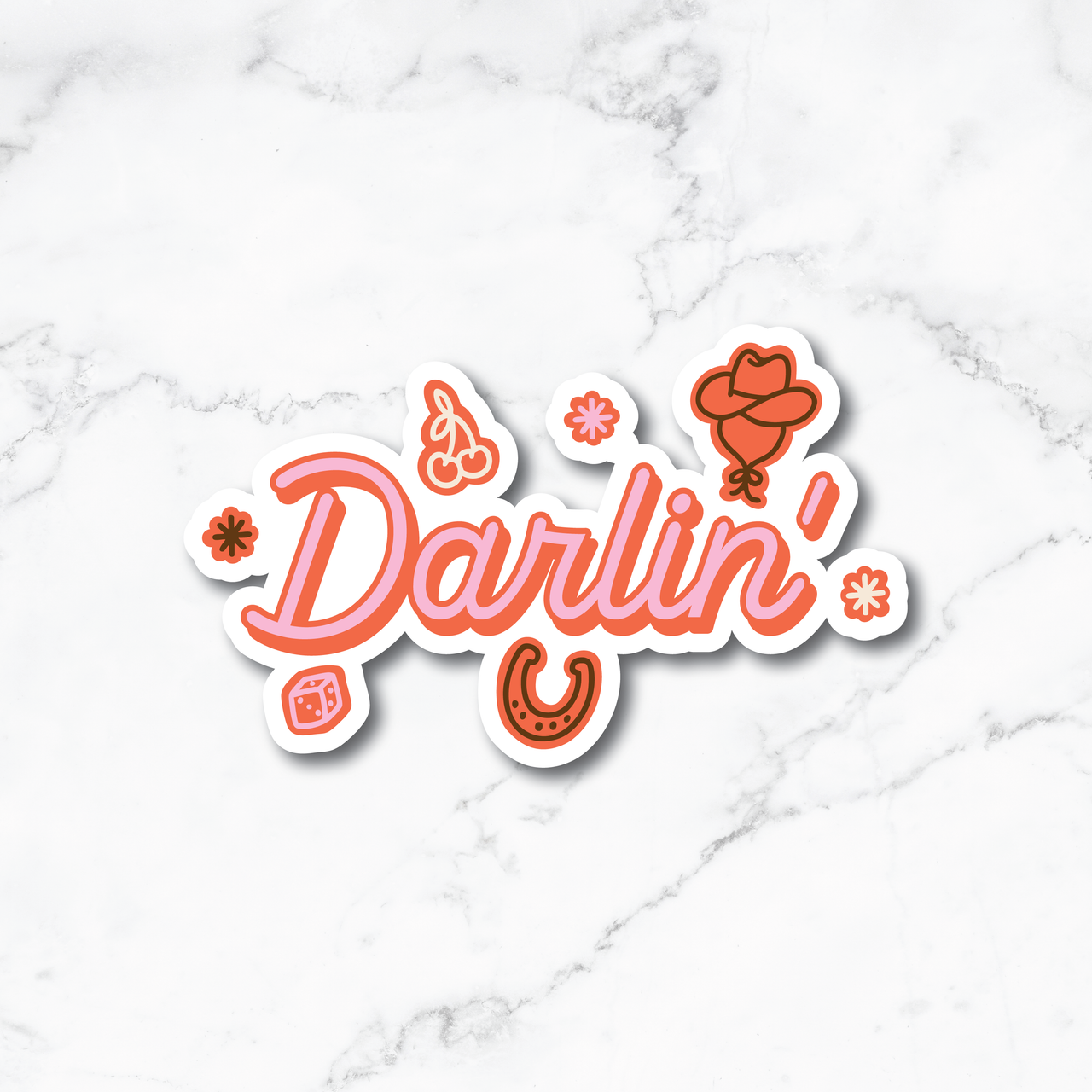Country Darlin' Sticker
