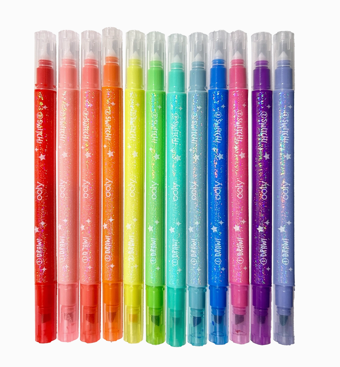 Switch-Eroo!: Sparkle Glittery Color-Changing Markers