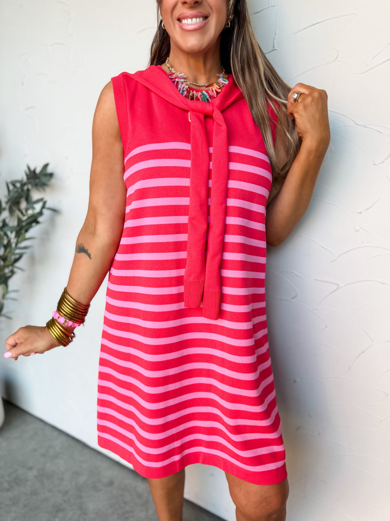 Everyday Grace Mini Dress- Redr