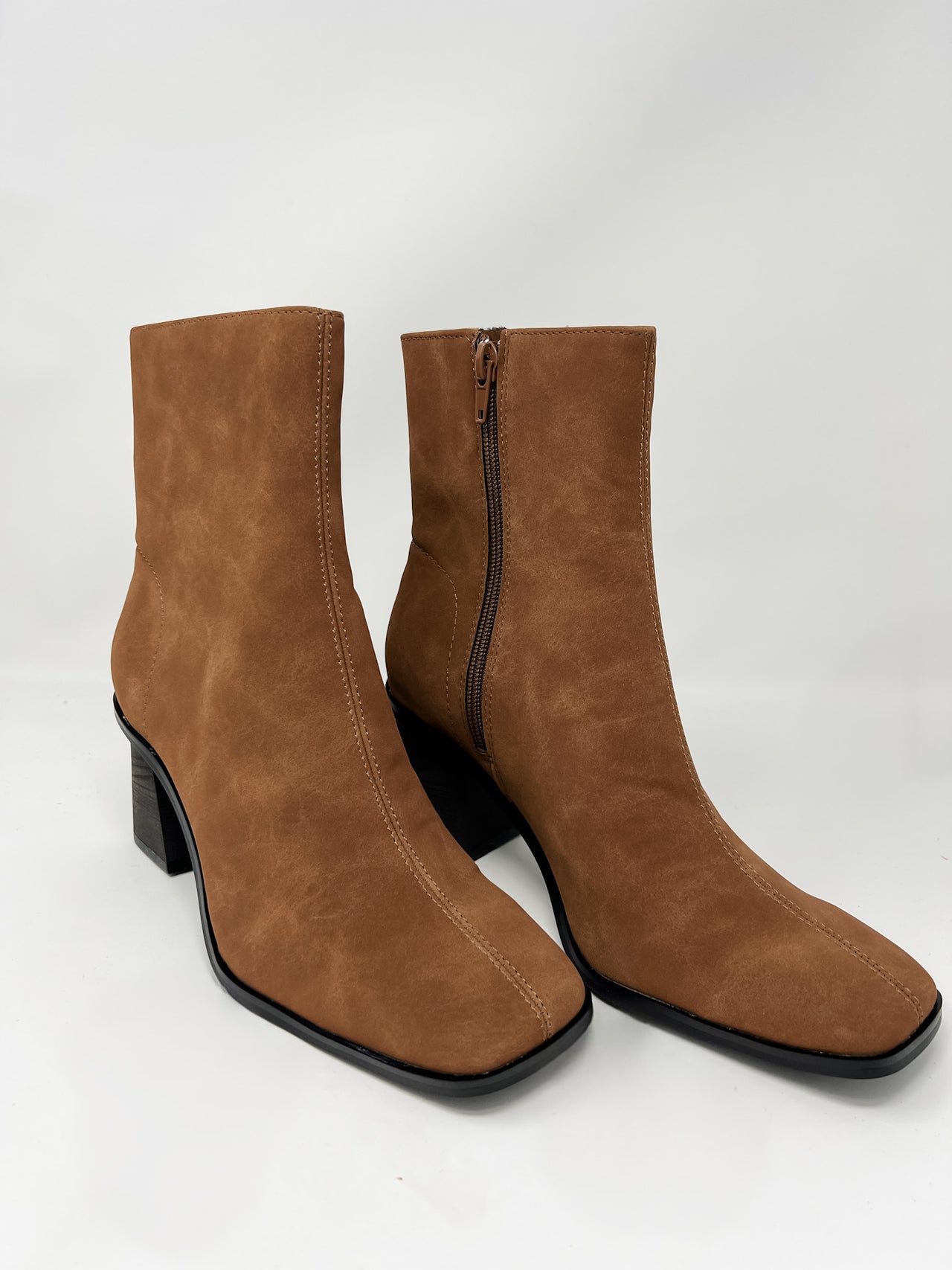 The Vera Bootie- Brown