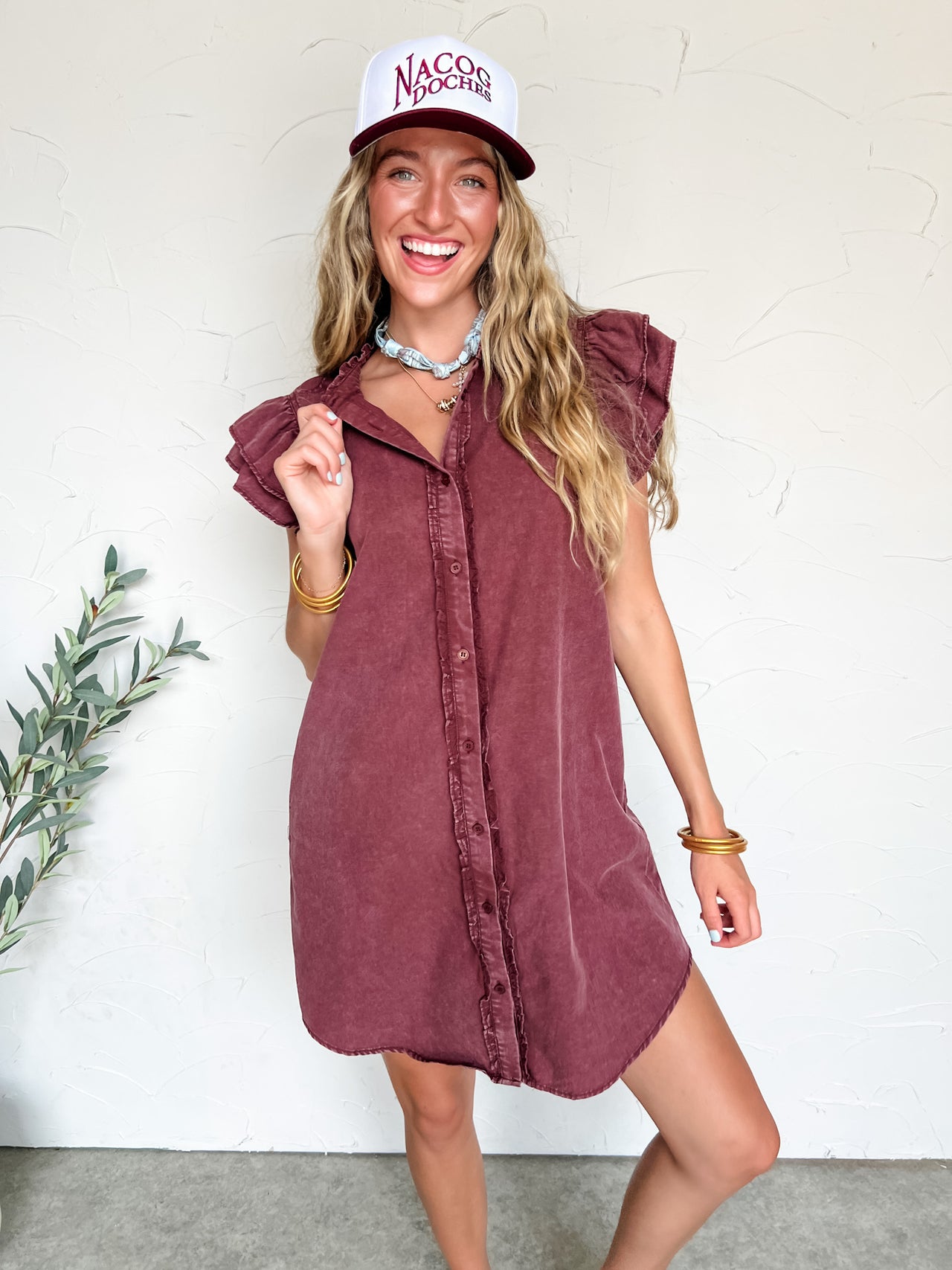 Moments Of Clarity Wire Fitted Dress