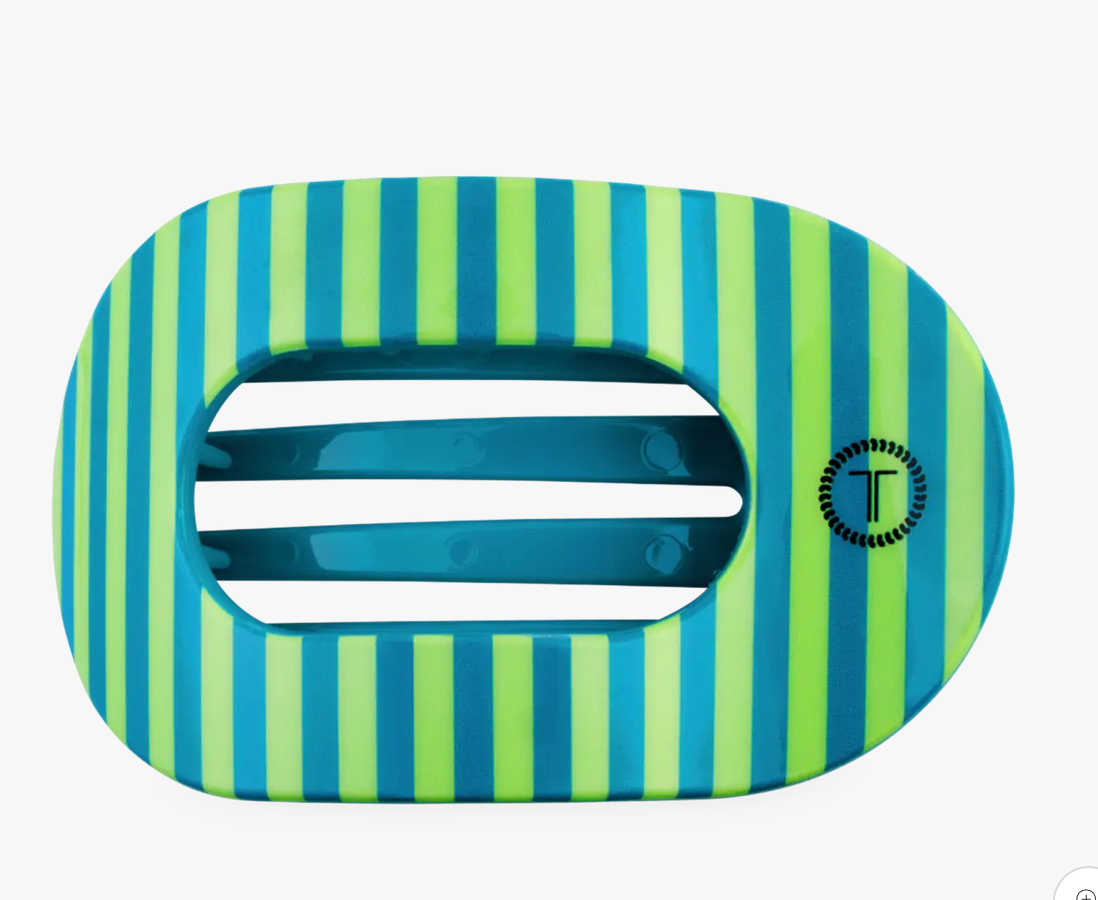 Cabana Cute Flat Round Hair Clip- Large