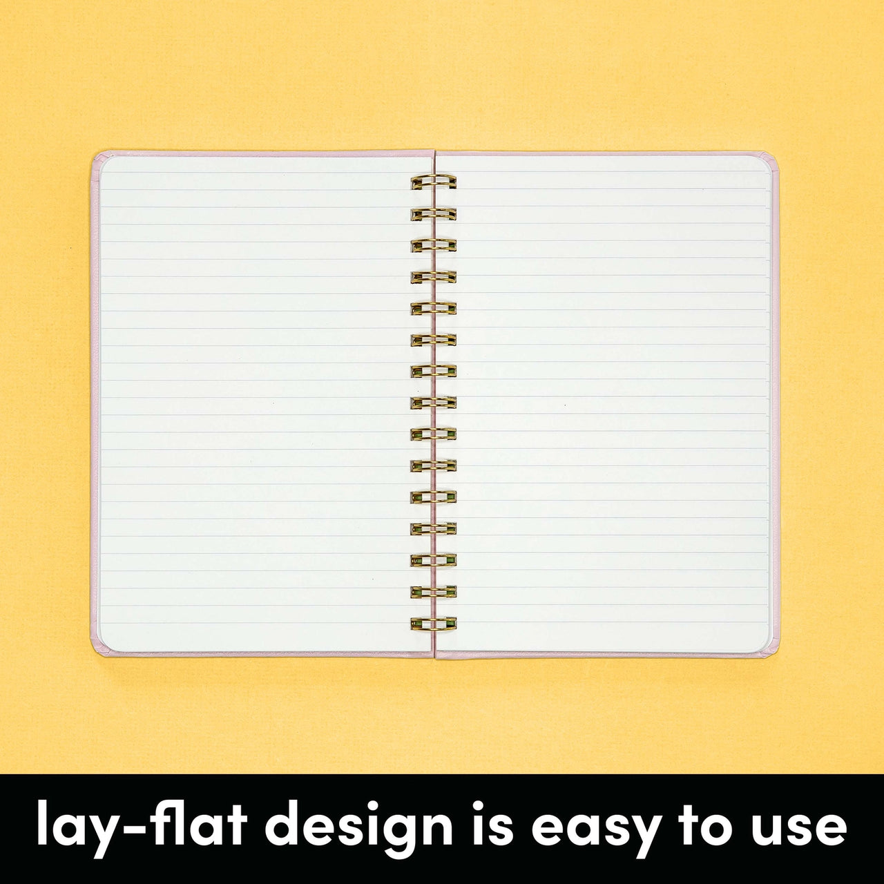 Flower Daze Hardcover Spiral Lined Journal Notebook