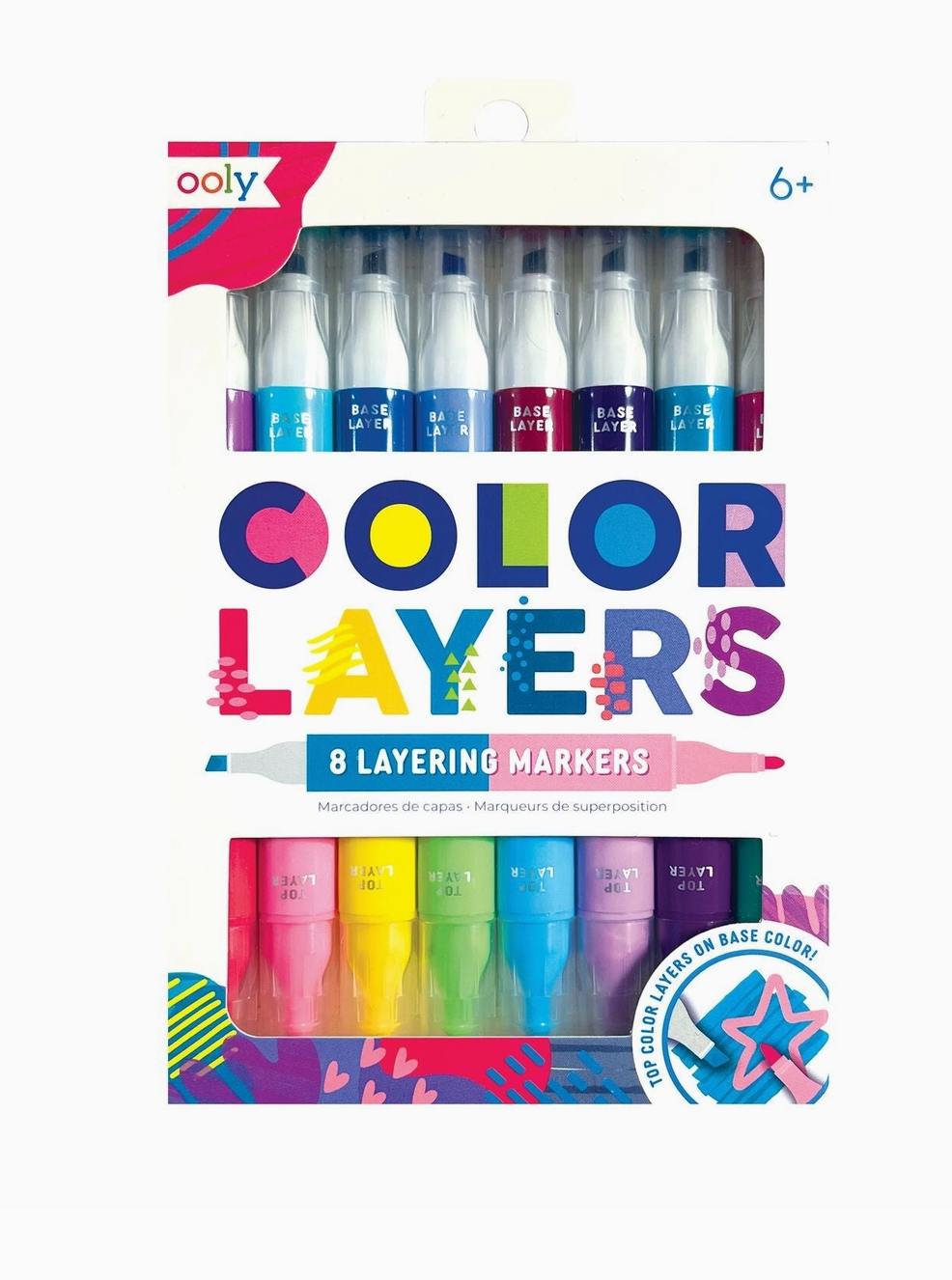 Color Layers: Double-Ended Layering Markers