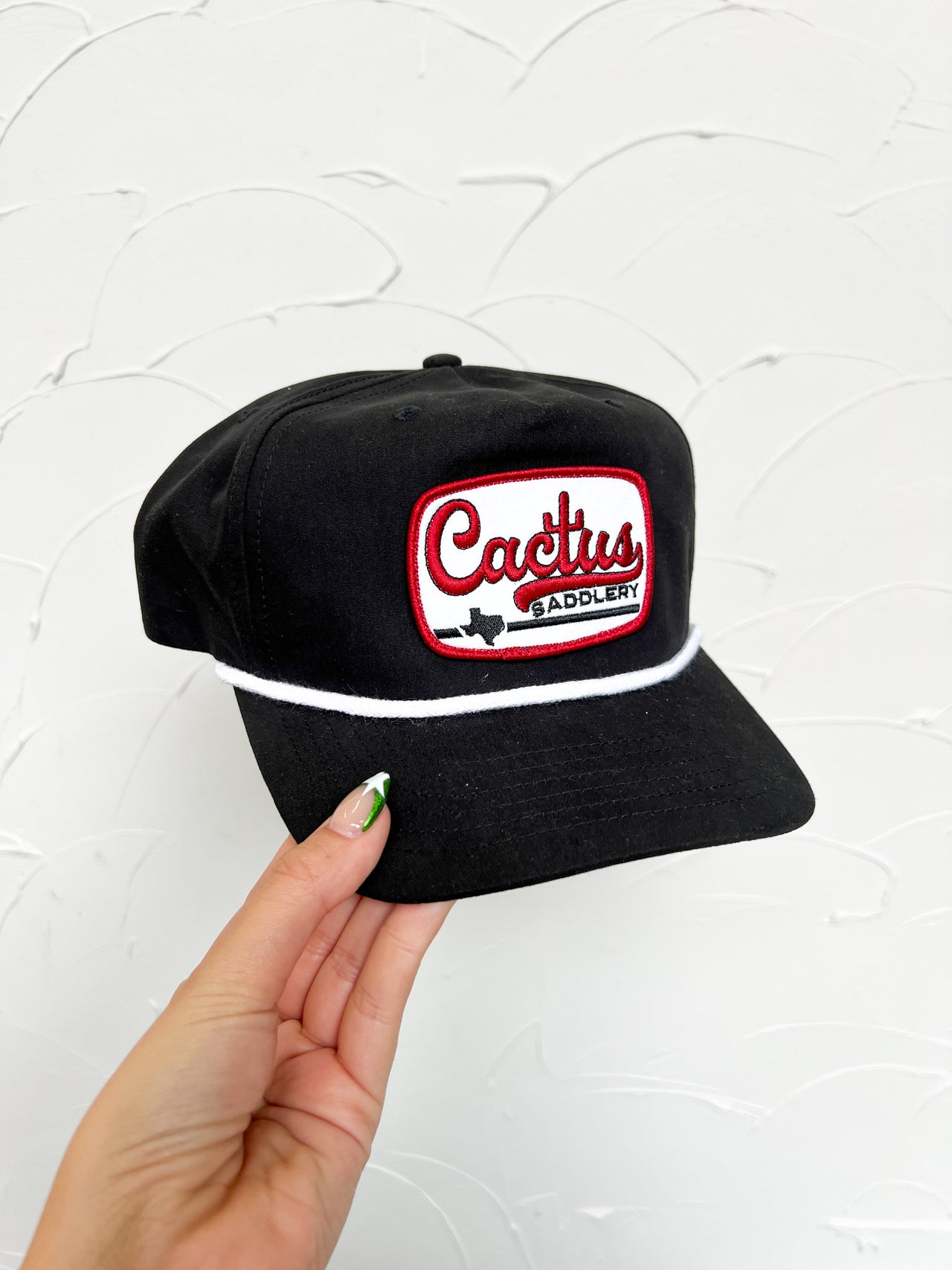 Cactus Saddlery Hat- Blk/Blk