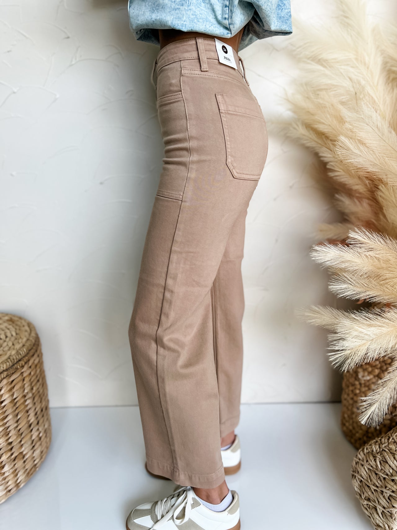 Be Mindful Utility Pant- Latte