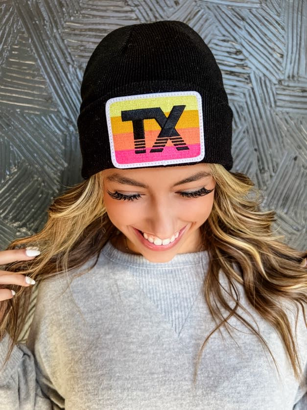 TX Horizon Patch Watch Cap Beanie