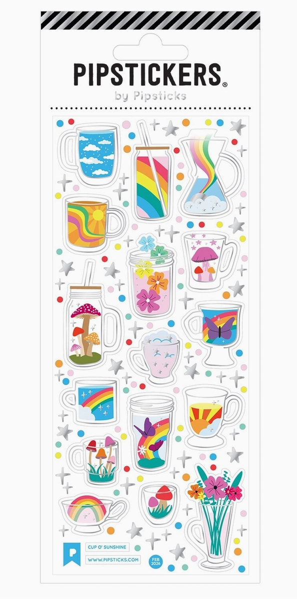 Cup O' Sunshine Stickers