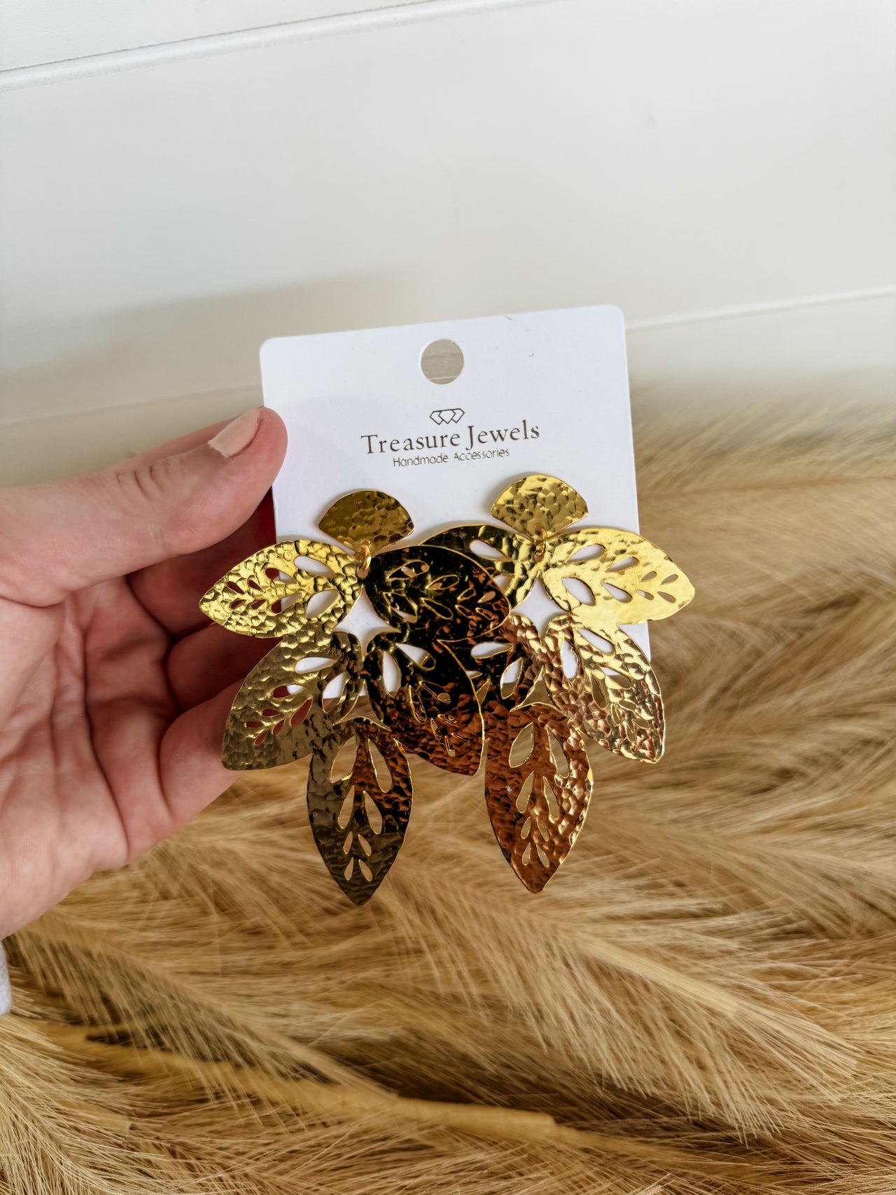Giant Leaf Earrings