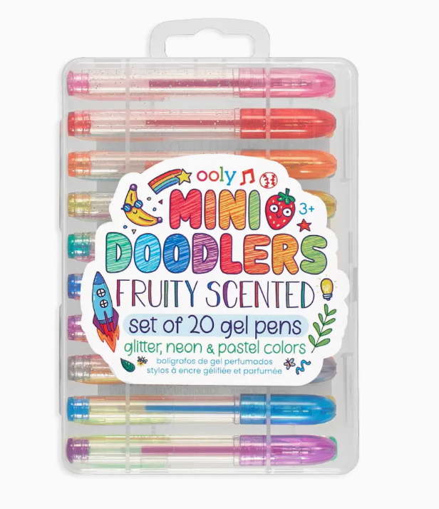 Mini Doodlers: Fruity Scented Gel Pens (Set of 20)