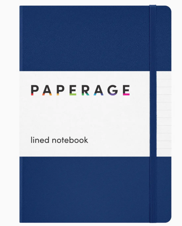 160PG Casebound Lined Journal Notebook- Royal Blue