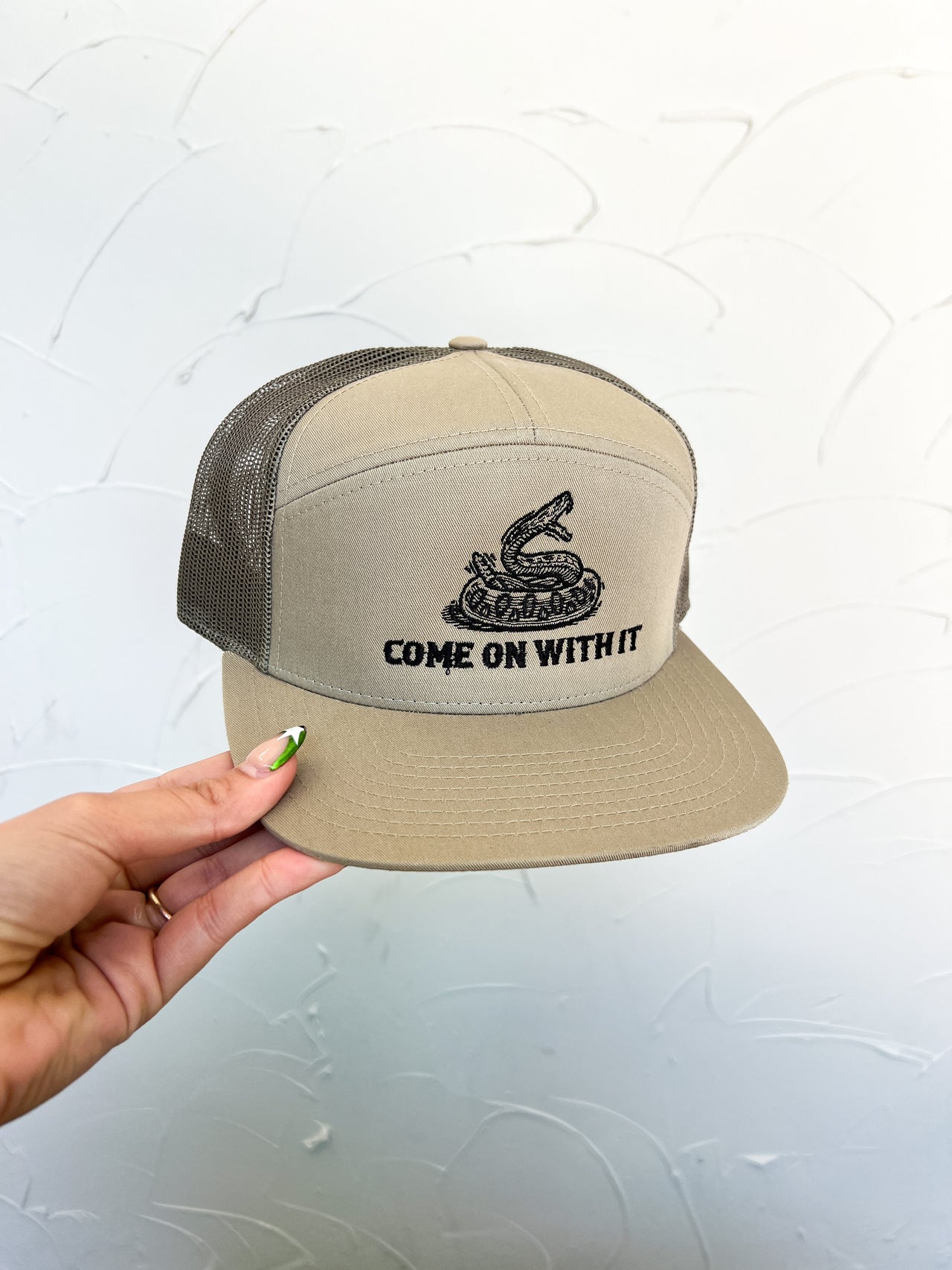 Come On With It Hat- Olive