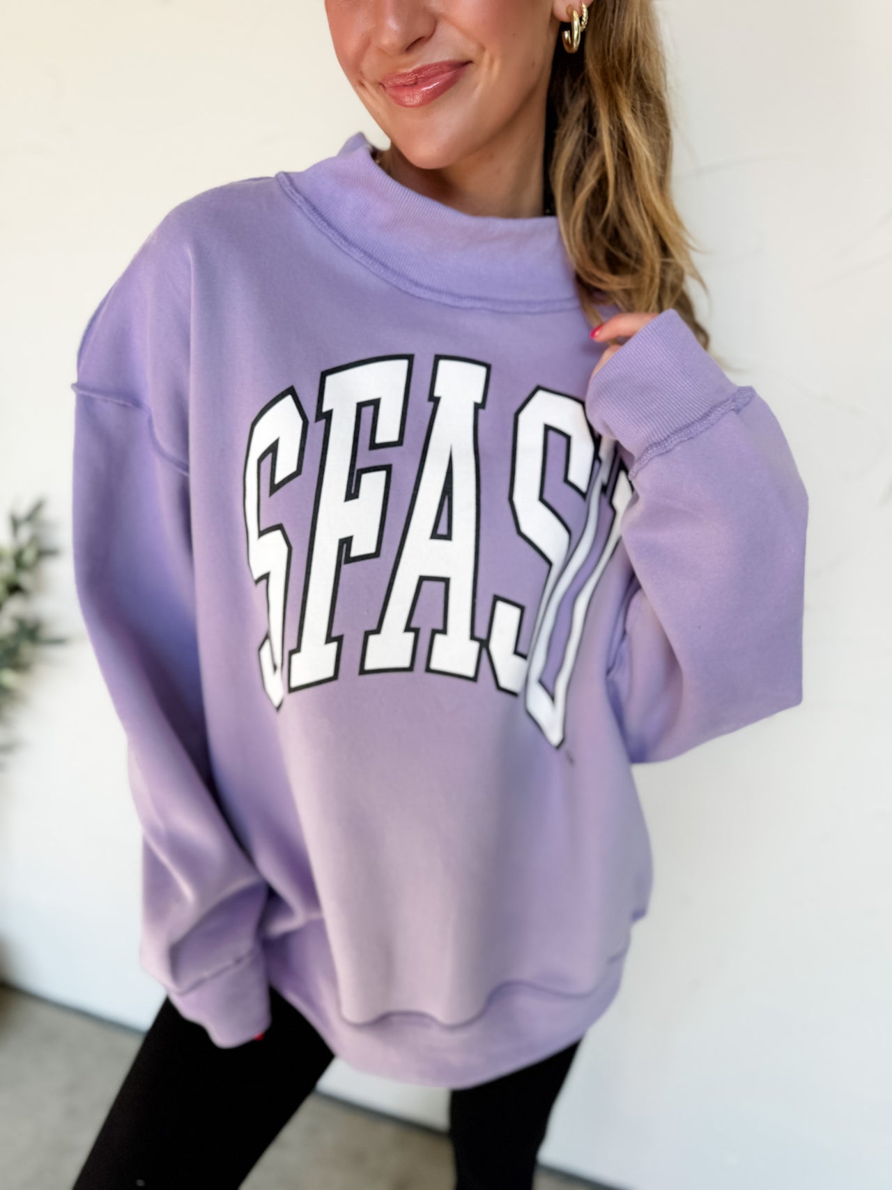 SFASU Mock Neck Sweatshirt