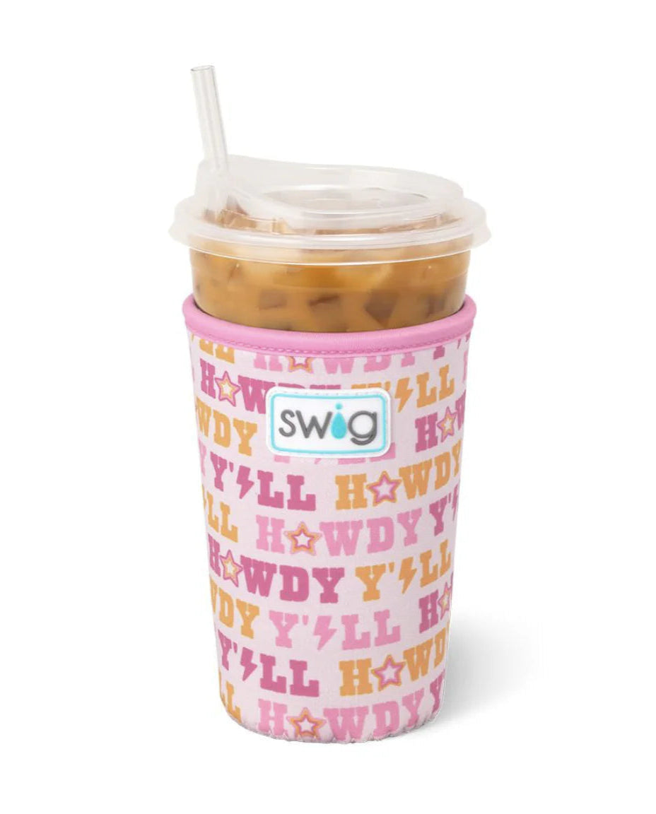 Howdy Y'all Ice Cup Coolie