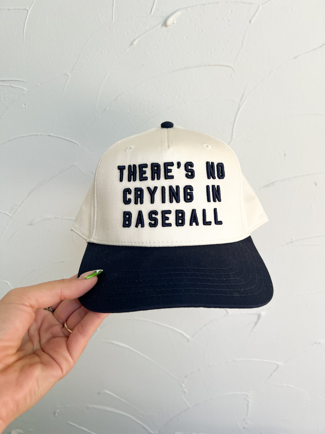 There's No Crying in Baseball Cap