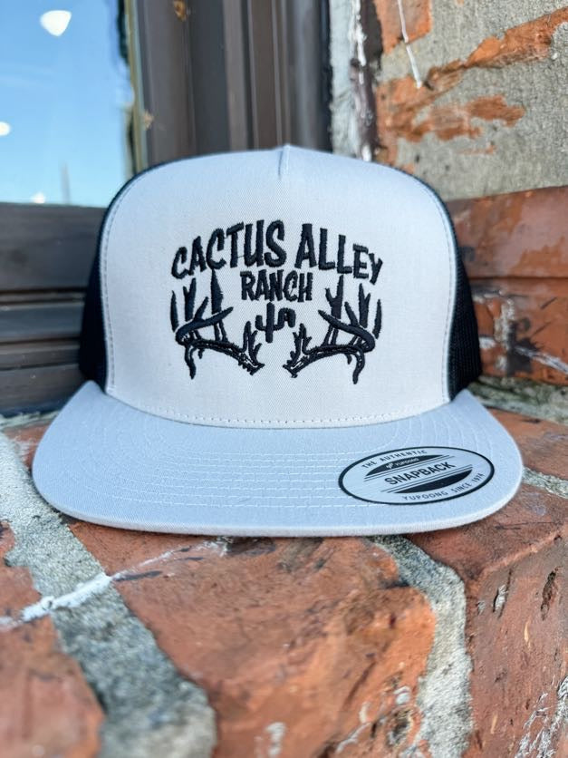 Cactus Alley Ranch Hat- Silver/Black