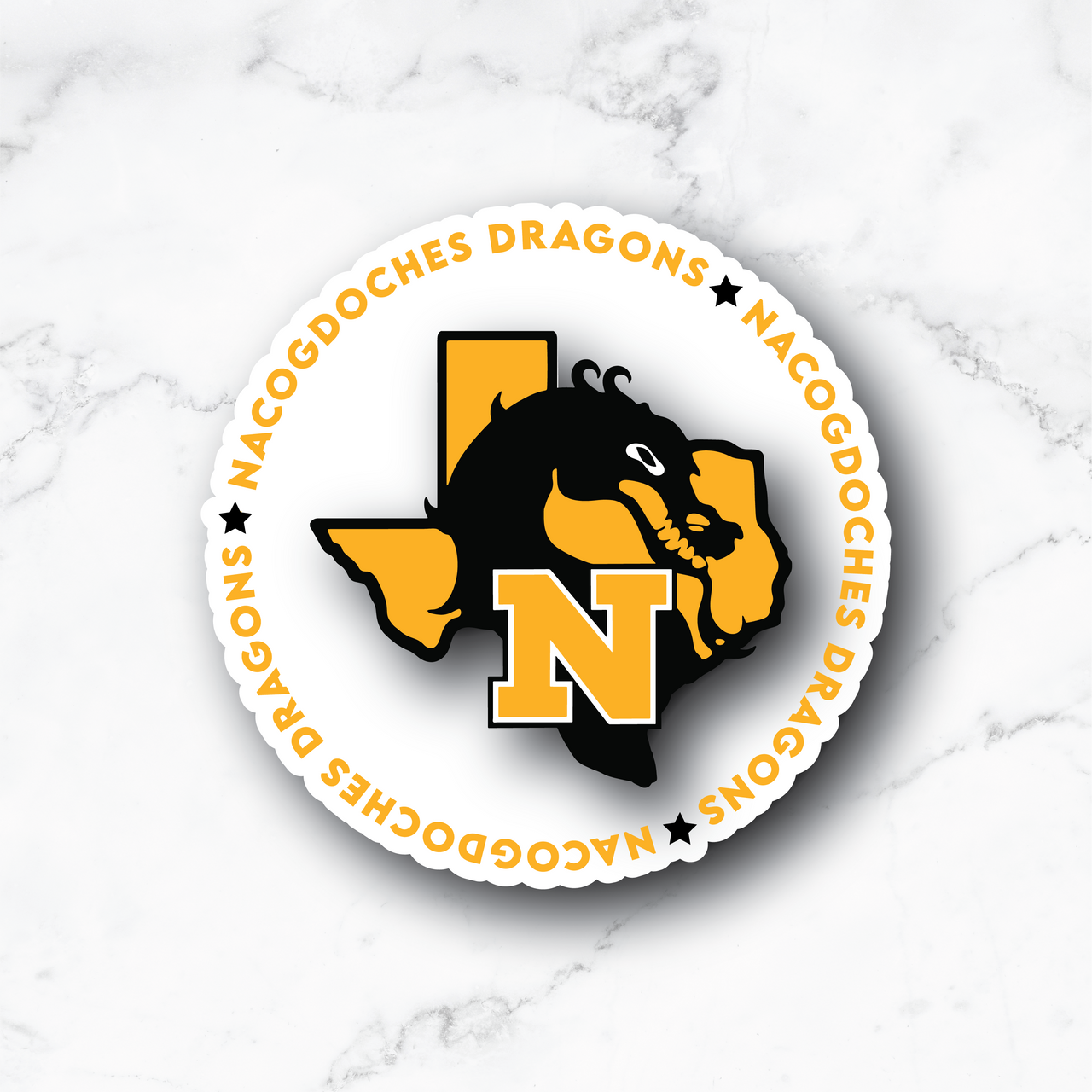 Nacogdoches Logo Sticker