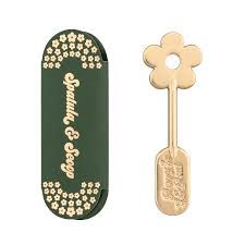 Gold Daisy Lip Care Spatula