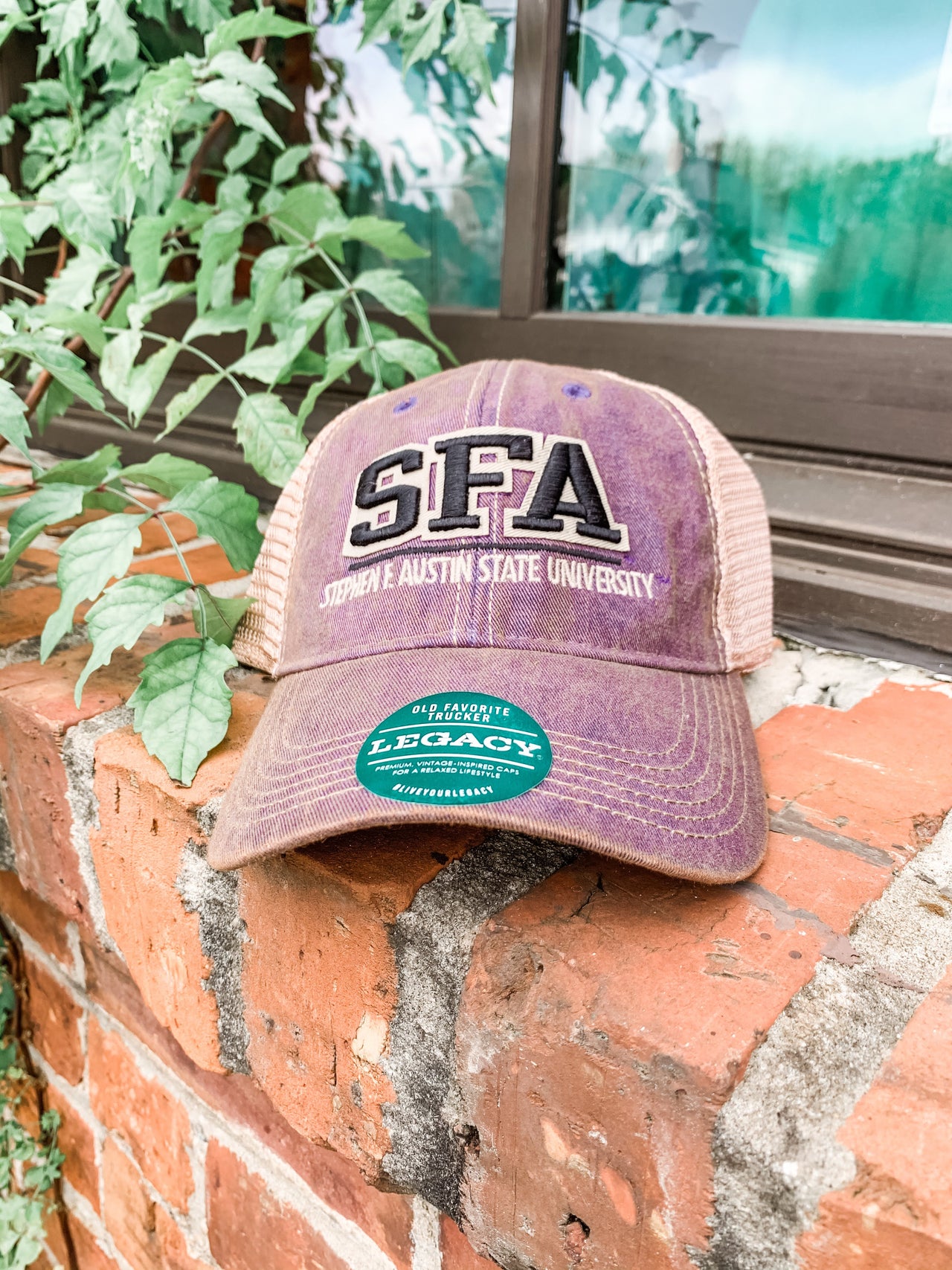 Split Line SFA Trucker Hat- Purple