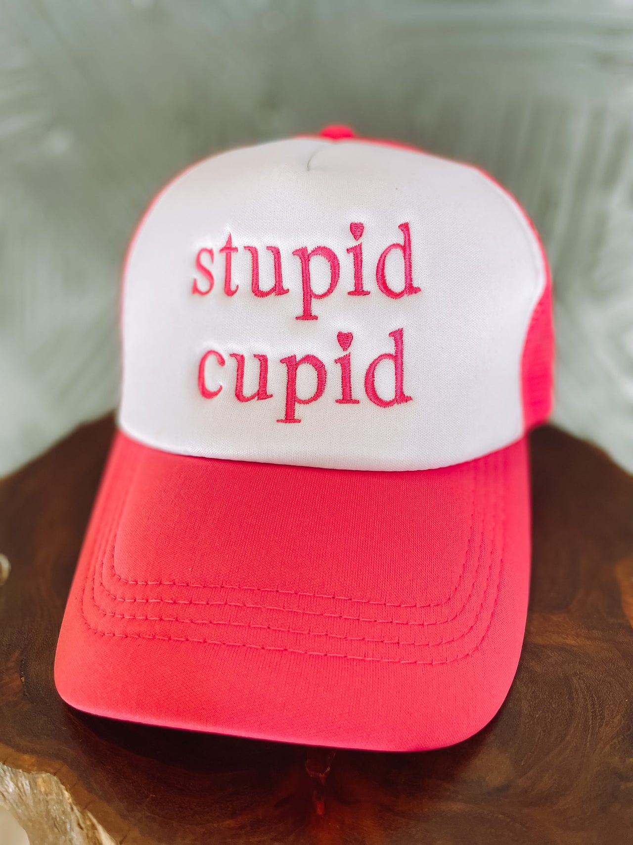 Stupid Cupid Foam Trucker Hat