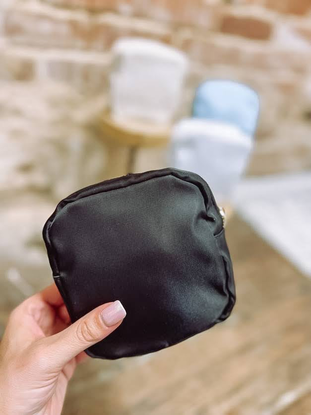 Black Nylon Small Bag