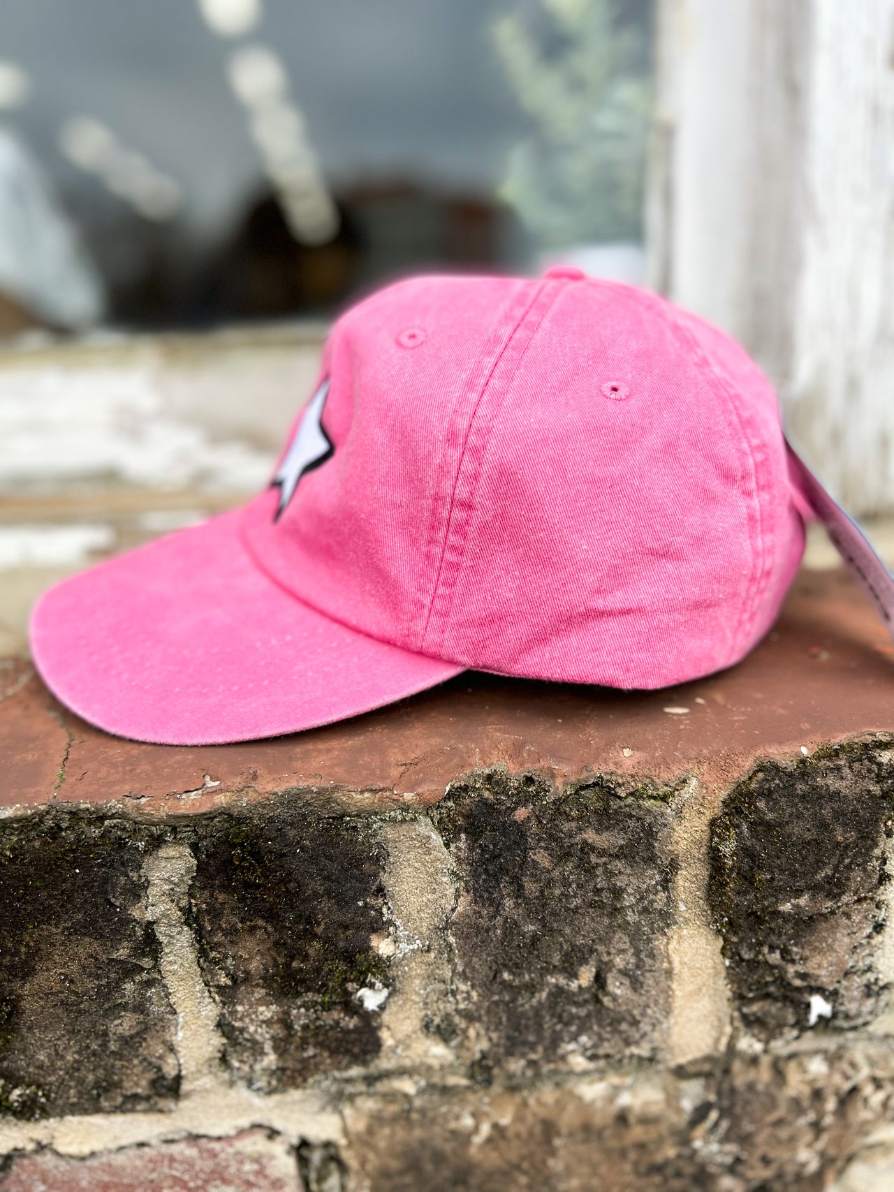 3D Star Ball Cap- Hot Pink