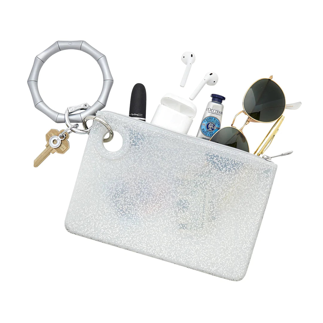Quicksilver Confetti- Large Silicone Pouch